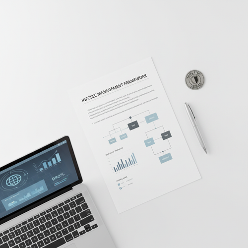 ISO 27001 Flat Lay